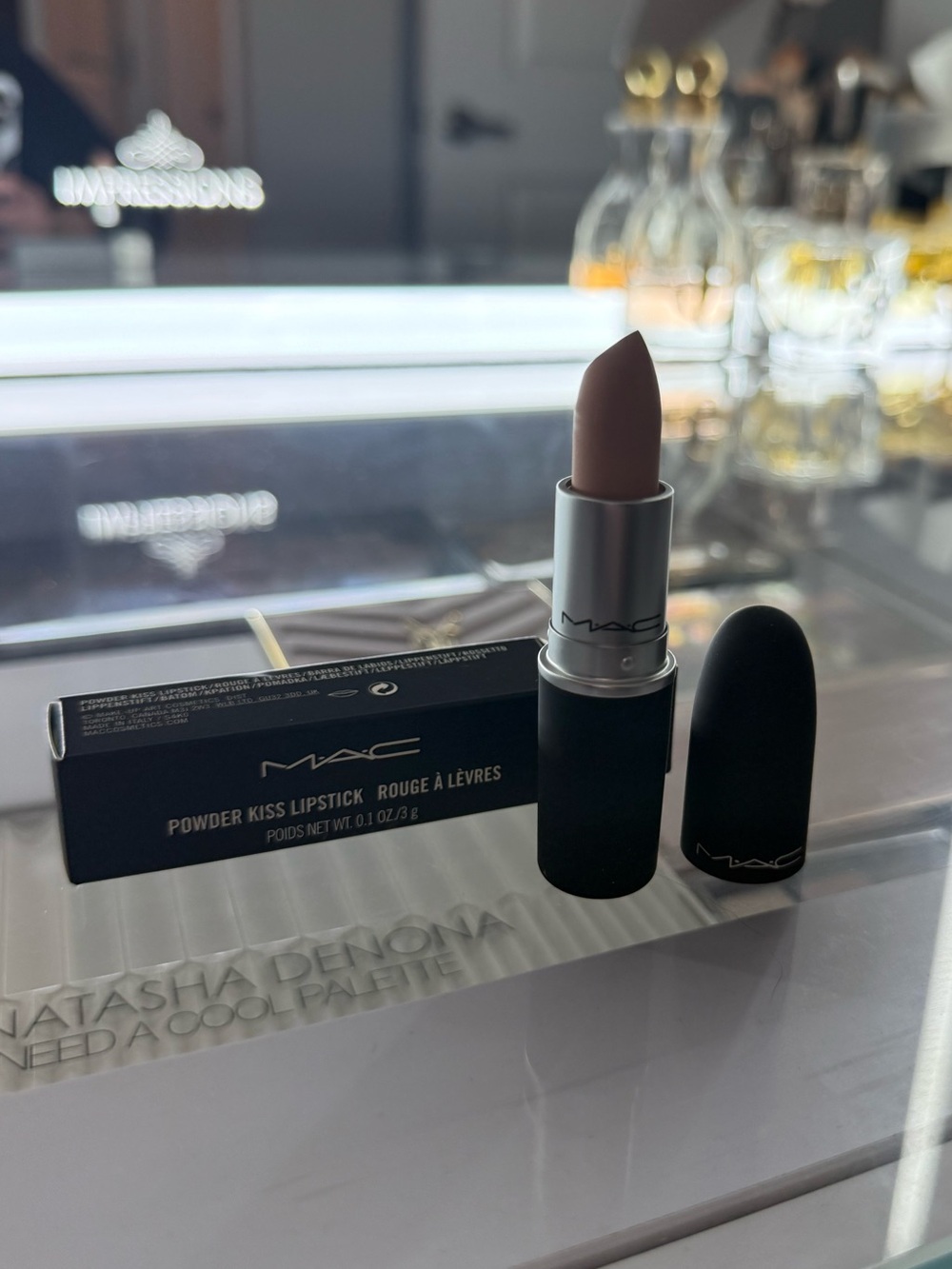 MAC Cosmetics Powder Kiss Lipstick - BEST OF ME. DISCONTINUED. NEW